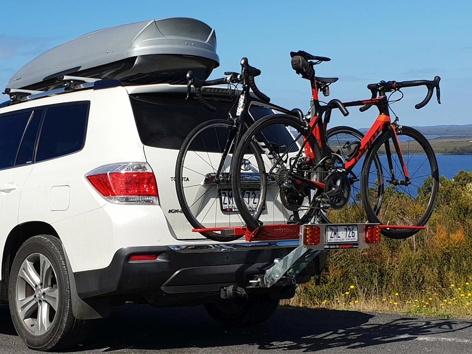 cycling rack for car