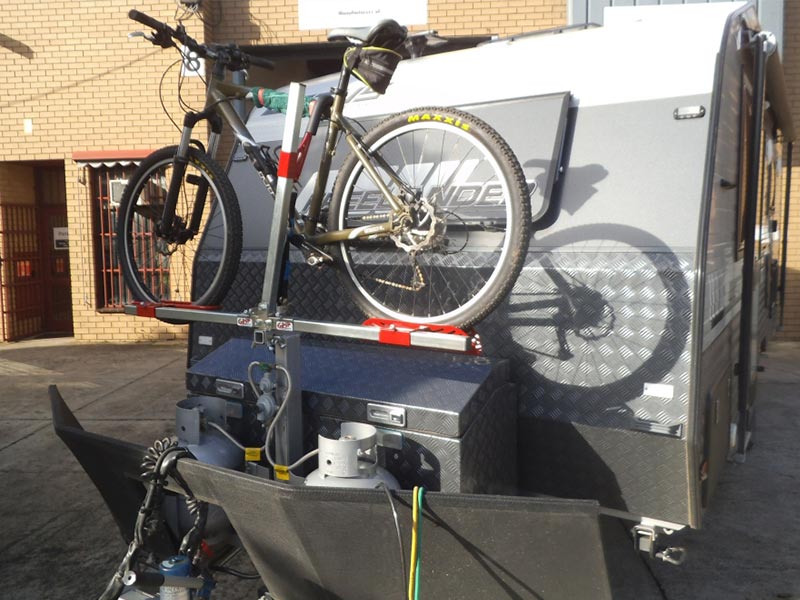 caravan cycle rack